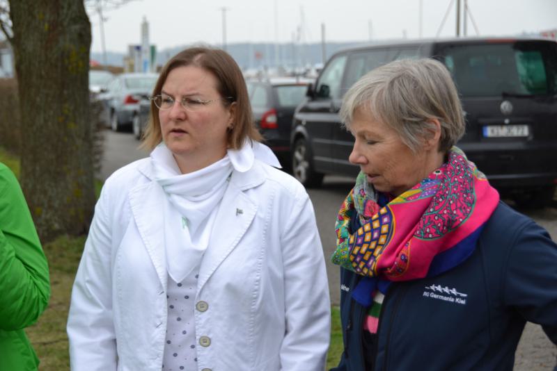 Gemeinsames Anrudern der Kieler Rudervereine am 15. April 2018