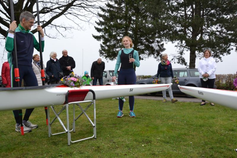 Gemeinsames Anrudern der Kieler Rudervereine am 15. April 2018