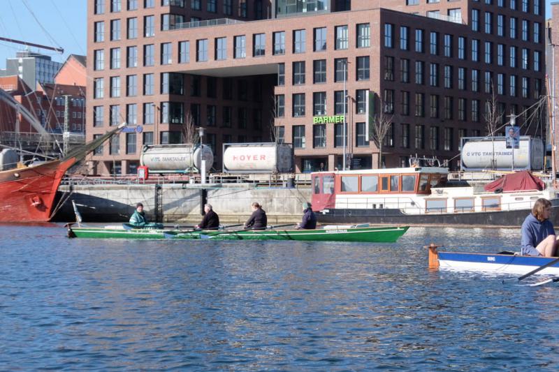 Gemeinsames Anrudern der Kieler Rudervereine am 27. März 2022