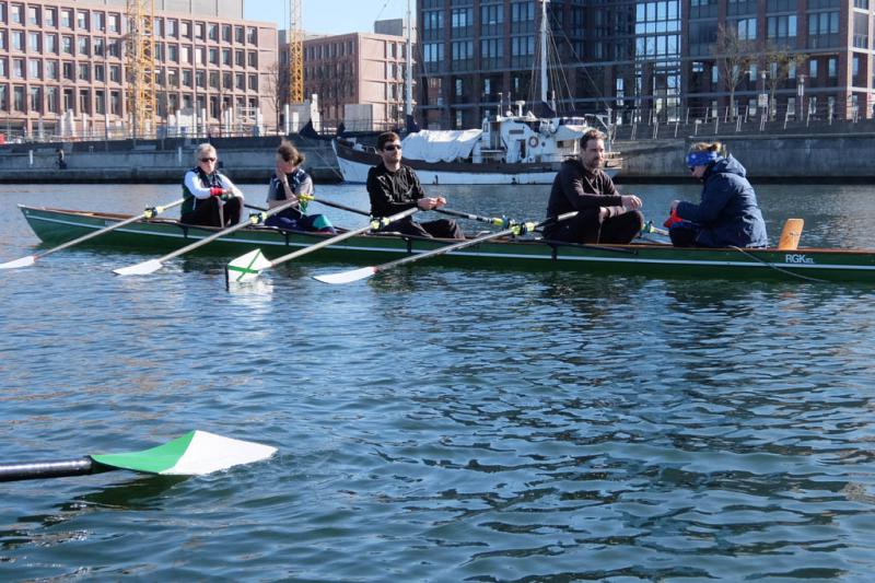 Gemeinsames Anrudern der Kieler Rudervereine am 27. März 2022
