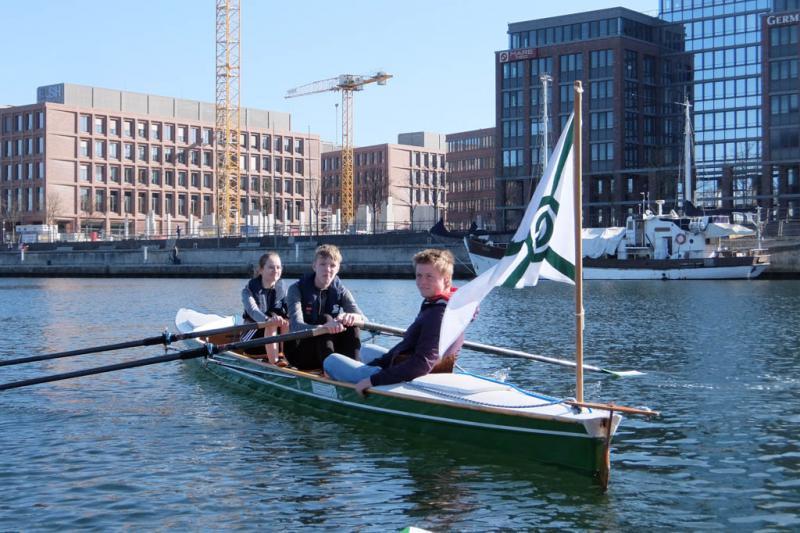 Gemeinsames Anrudern der Kieler Rudervereine am 27. März 2022