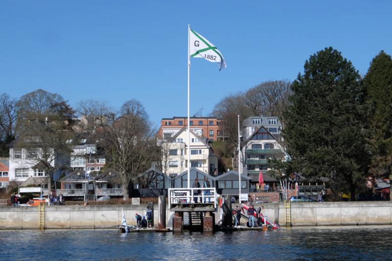 Gemeinsames Anrudern der Kieler Rudervereine am 27. März 2022