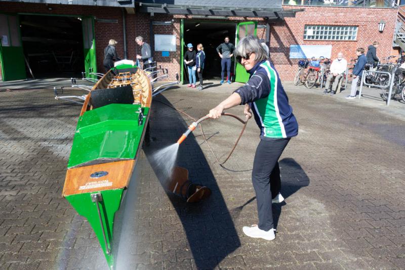 Gemeinsames Anrudern der Kieler Rudervereine am 27. März 2022