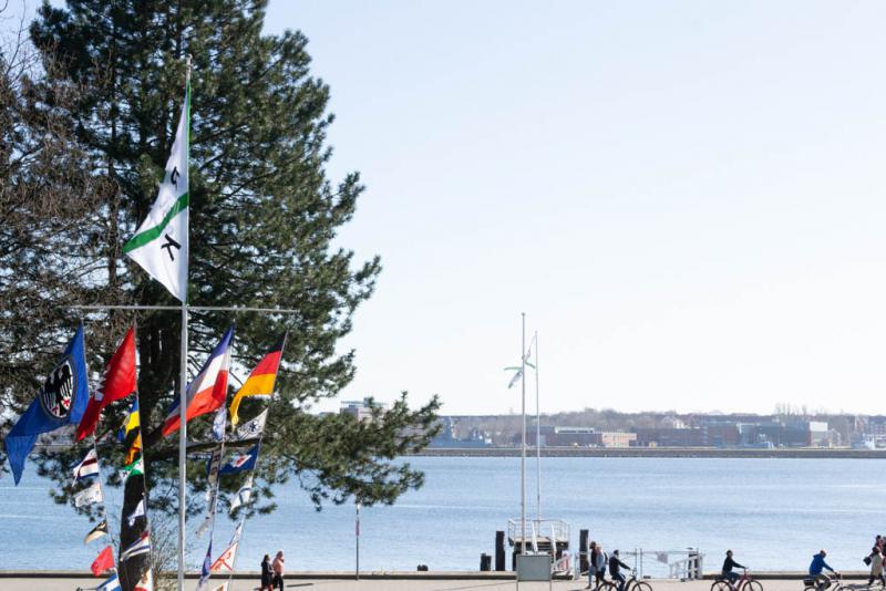 Gemeinsames Anrudern der Kieler Rudervereine am 27. März 2022