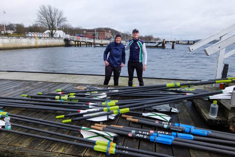 Gemeinsames Anrudern der Kieler Rudervereine am 24. März 2024