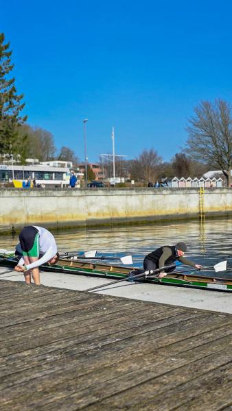 Gemeinsames Anrudern der Kieler Rudervereine am 22. März 2026