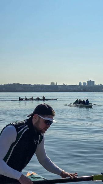 Gemeinsames Anrudern der Kieler Rudervereine am 22. März 2026