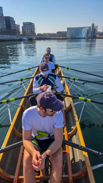Gemeinsames Anrudern der Kieler Rudervereine am 22. März 2026