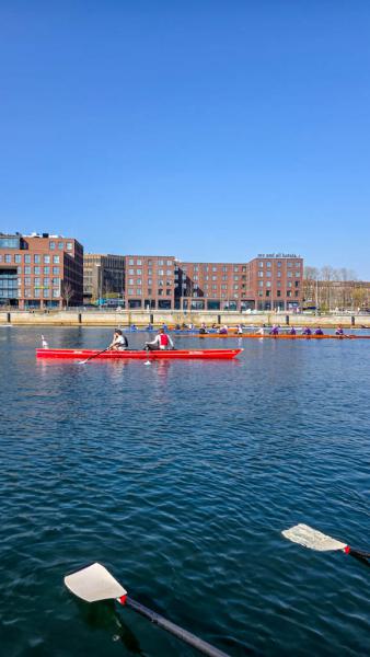 Gemeinsames Anrudern der Kieler Rudervereine am 22. März 2026