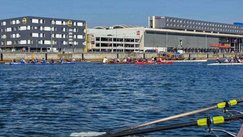 Gemeinsames Anrudern der Kieler Rudervereine am 22. März 2026