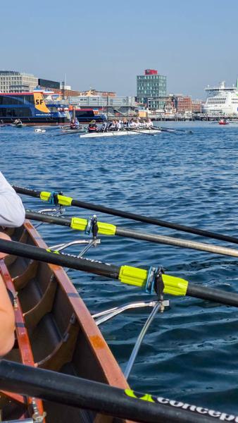 Gemeinsames Anrudern der Kieler Rudervereine am 22. März 2026