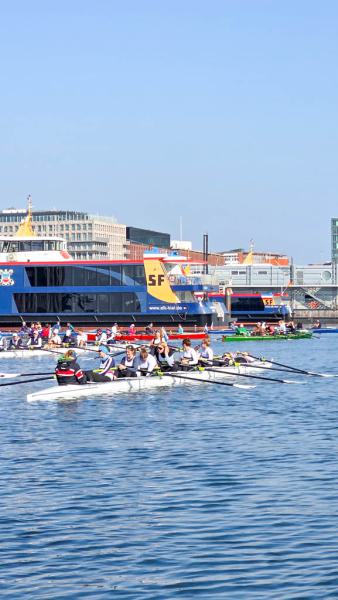 Gemeinsames Anrudern der Kieler Rudervereine am 22. März 2026