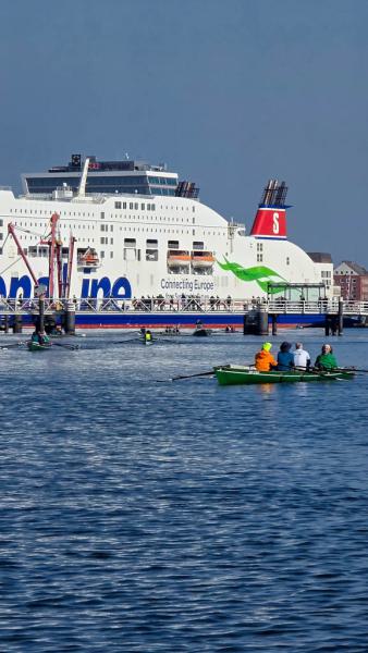 Gemeinsames Anrudern der Kieler Rudervereine am 22. März 2026