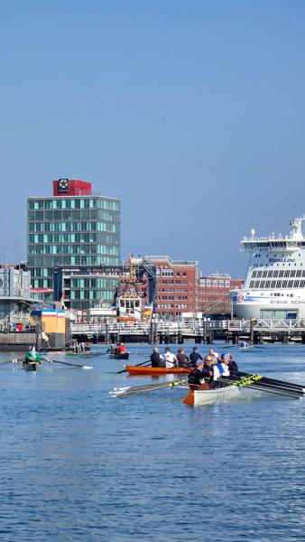 Gemeinsames Anrudern der Kieler Rudervereine am 22. März 2026