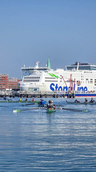 Gemeinsames Anrudern der Kieler Rudervereine am 22. März 2026