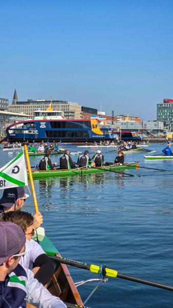 Gemeinsames Anrudern der Kieler Rudervereine am 22. März 2026