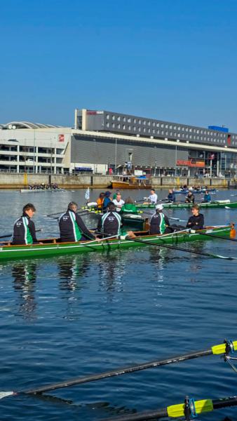 Gemeinsames Anrudern der Kieler Rudervereine am 22. März 2026