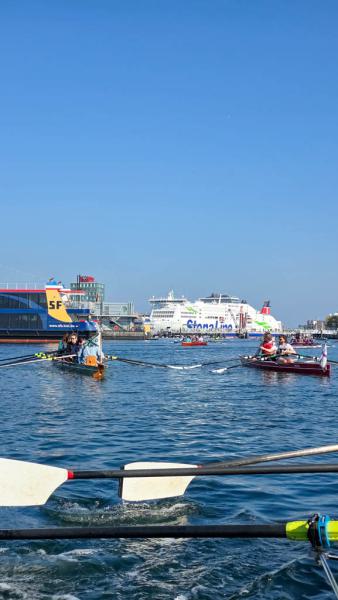 Gemeinsames Anrudern der Kieler Rudervereine am 22. März 2026