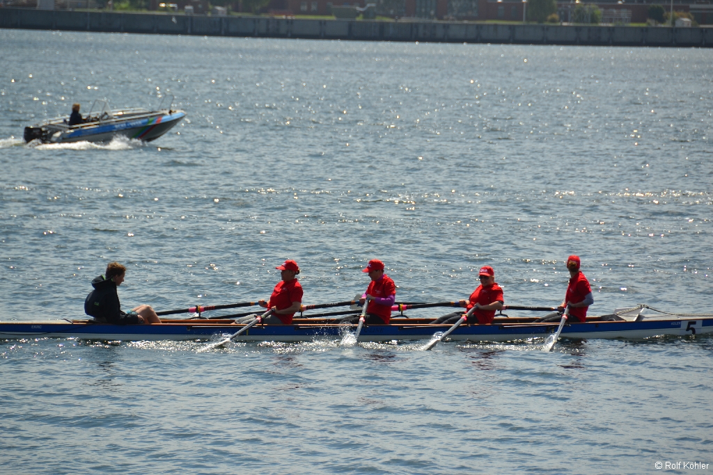 Benefiz-Regatta Rudern gegen Krebs am 31. Mai 2014 in Kiel