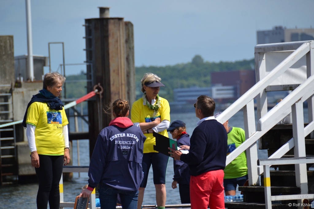 Benefiz-Regatta Rudern gegen Krebs am 31. Mai 2014 in Kiel