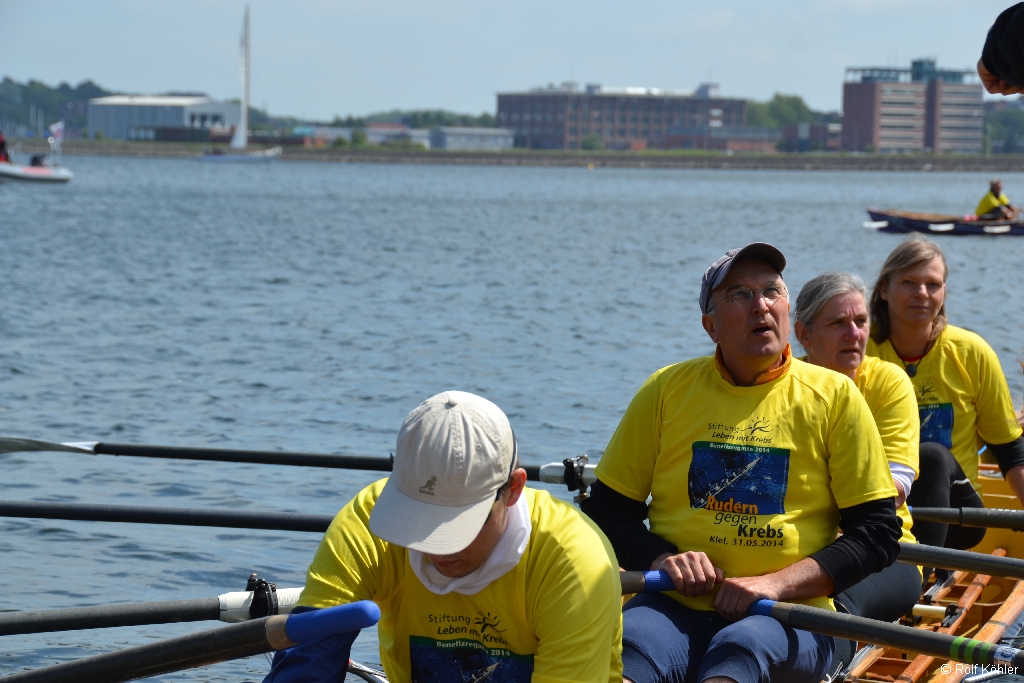 Benefiz-Regatta Rudern gegen Krebs am 31. Mai 2014 in Kiel