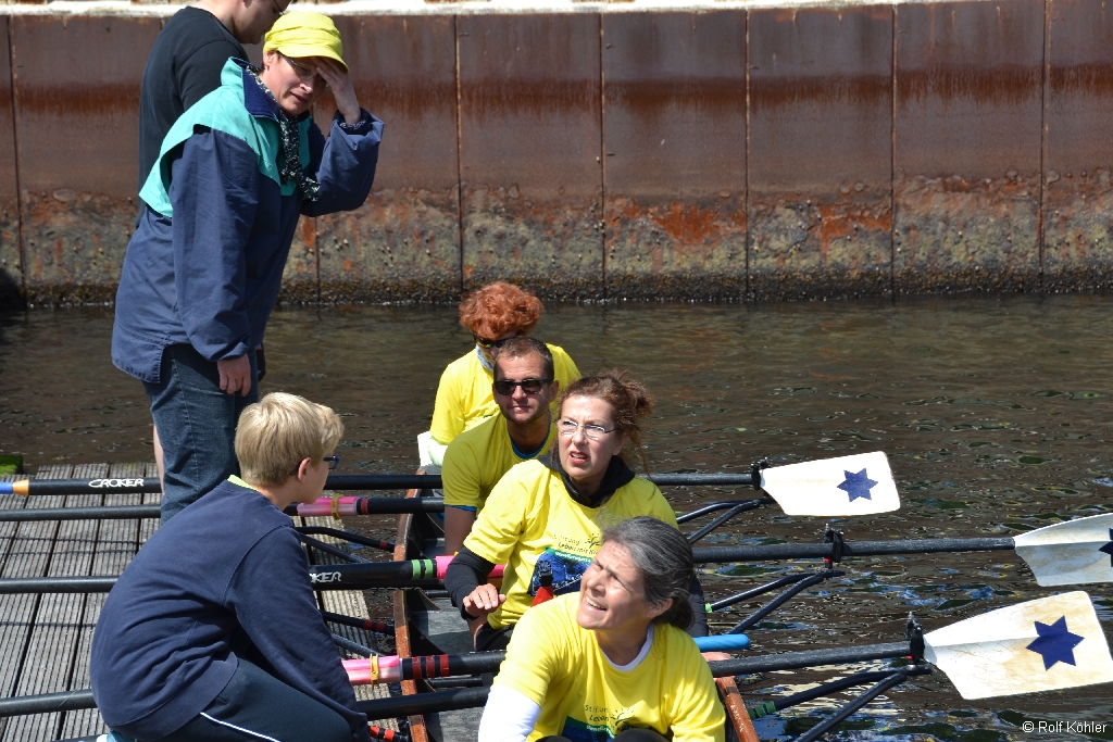 Benefiz-Regatta Rudern gegen Krebs am 31. Mai 2014 in Kiel
