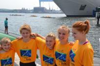 Benefiz-Regatta "Rudern gegen Krebs" am 6. Juni 2015 in Kiel