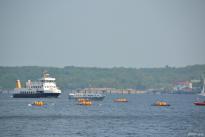 Benefiz-Regatta "Rudern gegen Krebs" am 6. Juni 2015 in Kiel