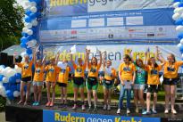 Benefiz-Regatta "Rudern gegen Krebs" am 6. Juni 2015 in Kiel