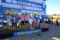 Benefiz-Regatta "Rudern gegen Krebs" am 7. Juli 2018 in Kiel