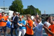 Benefizregatta \"Rudern gegen Krebs\" am 24. August 2019 in Kiel