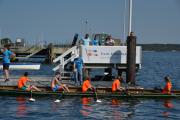 Benefizregatta "Rudern gegen Krebs" am 24. August 2019 in Kiel