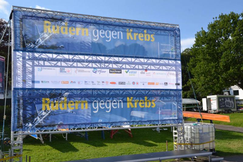 Benefizregatta "Rudern gegen Krebs" am 28. August 2021 in Kiel