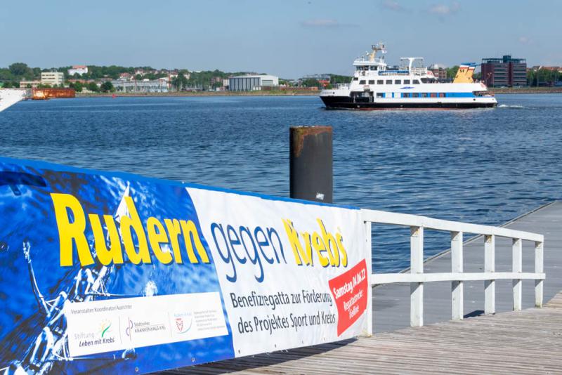 Benefizregatta "Rudern gegen Krebs" am 4. Juni 2022 in Kiel
