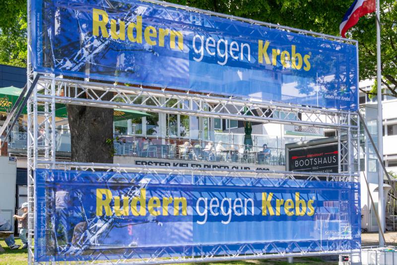 Benefizregatta "Rudern gegen Krebs" am 4. Juni 2022 in Kiel