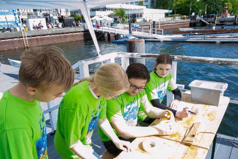 Benefizregatta "Rudern gegen Krebs" am 4. Juni 2022 in Kiel