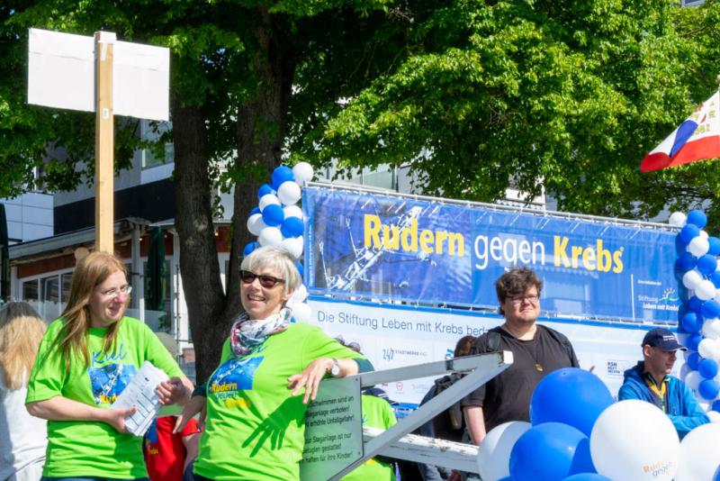 Benefizregatta "Rudern gegen Krebs" am 4. Juni 2022 in Kiel