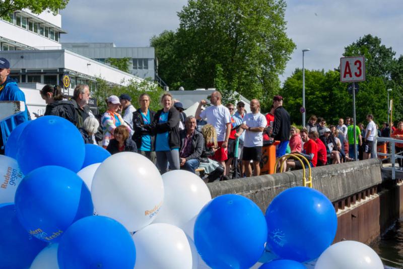 Benefizregatta "Rudern gegen Krebs" am 4. Juni 2022 in Kiel