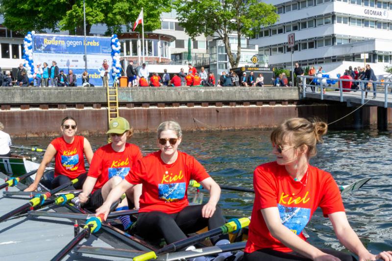Benefizregatta "Rudern gegen Krebs" am 4. Juni 2022 in Kiel