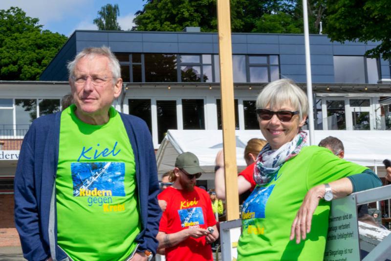Benefizregatta "Rudern gegen Krebs" am 4. Juni 2022 in Kiel