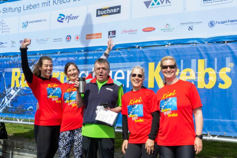 Benefizregatta "Rudern gegen Krebs" am 4. Juni 2022 in Kiel