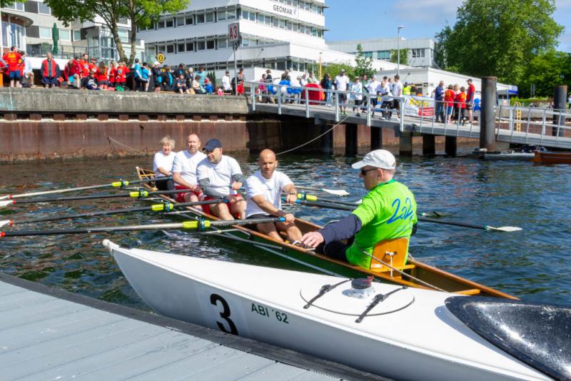 Benefizregatta "Rudern gegen Krebs" am 4. Juni 2022 in Kiel