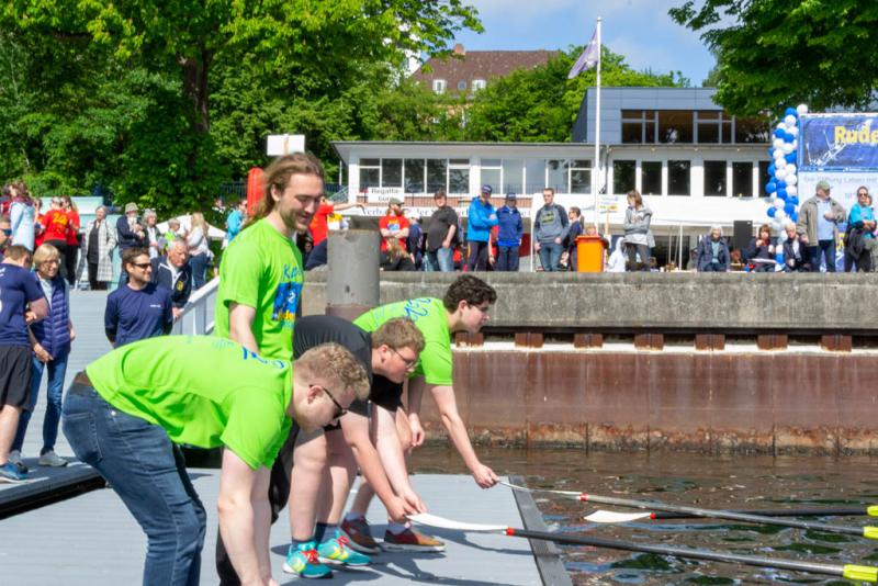 Benefizregatta "Rudern gegen Krebs" am 4. Juni 2022 in Kiel