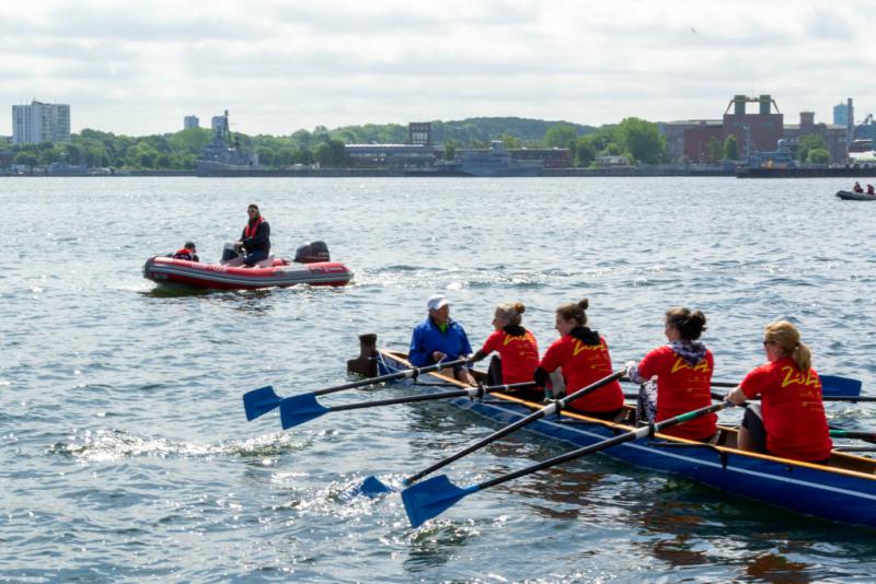 Benefizregatta "Rudern gegen Krebs" am 4. Juni 2022 in Kiel