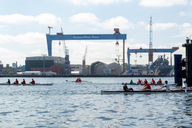 Benefizregatta "Rudern gegen Krebs" am 4. Juni 2022 in Kiel