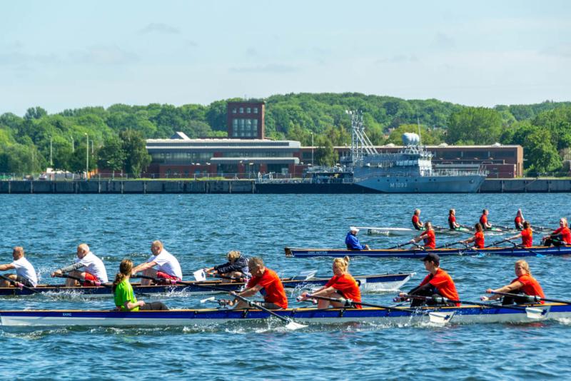 Benefizregatta "Rudern gegen Krebs" am 4. Juni 2022 in Kiel
