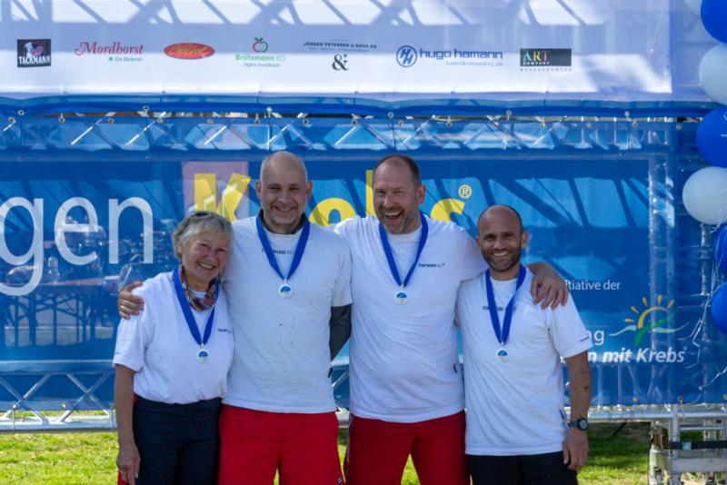 Benefizregatta "Rudern gegen Krebs" am 4. Juni 2022 in Kiel