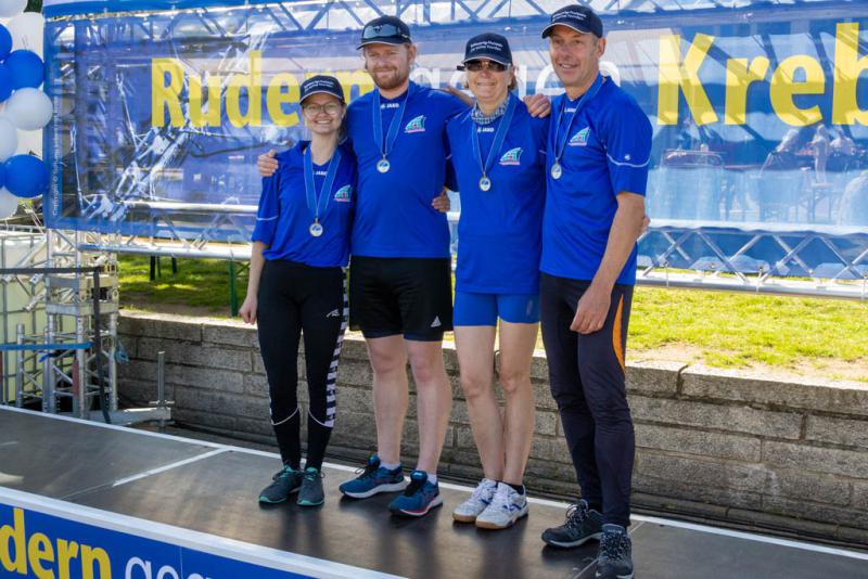 Benefizregatta "Rudern gegen Krebs" am 4. Juni 2022 in Kiel