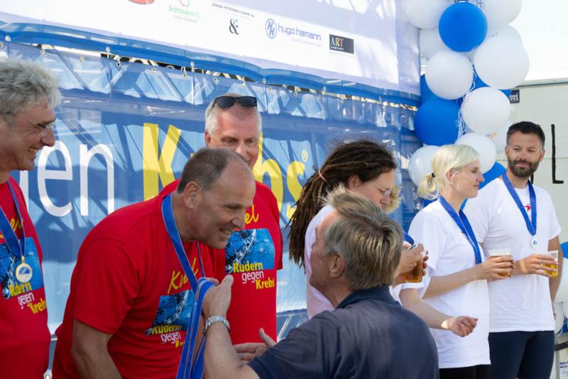 Benefizregatta "Rudern gegen Krebs" am 4. Juni 2022 in Kiel