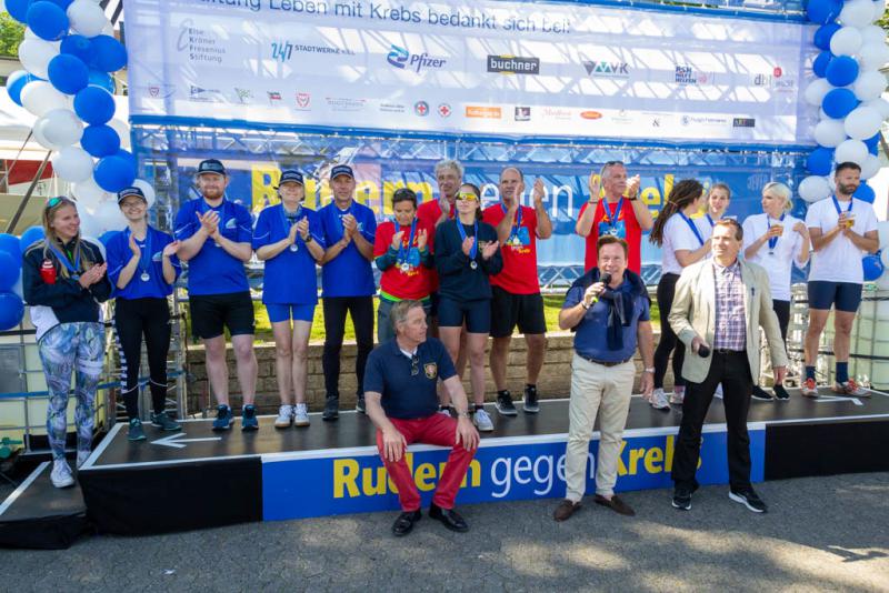Benefizregatta "Rudern gegen Krebs" am 4. Juni 2022 in Kiel
